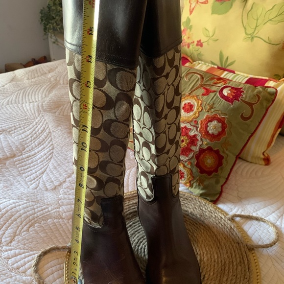 Coach logo boots- it’s GORGEOUS! - Picture 7 of 9